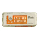 Farm eggs ZUJŲ PAUKŠTYNO, 10 pcs.