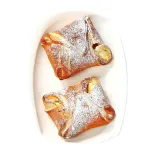 Bun with cottage cheese and apple filling, 70 g