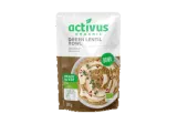 organic green lentil stew