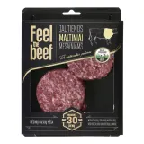 Beef patties for burgers, 250 g