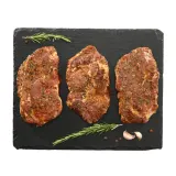Marinated pork neck slices, 1 kg