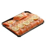 Chilled marinated Atlantic salmon fillet, 1kg