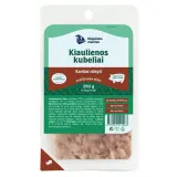 Hot smoked pork cubes, a.r., 250g