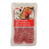 Cold smoked sliced Salami RIMI, 100g