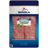 Cold smoked CLASSIC salami slices, a.r., 90g