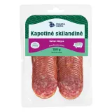 Cold smoked SKILANDINĖ sliced sausage, a. r., 100 g