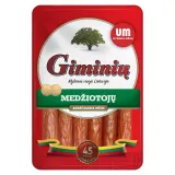 K. r. GIMINIŲ hunter's sausages, a. r., 250g