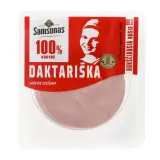Boiled SAMSONO DAKTARIŠKA sausage, a. r., 160 g