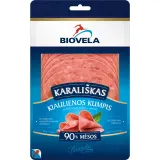 Boiled ROYAL pork ham BIOVELA, 90g