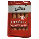 Boiled milk SAMSONO sausages, a. r., 620 g