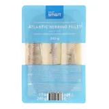 Salted Atlantic herring fillet in oil RIMI SMART, 240g