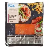 Cold smoked sliced atlantic salmon fillet RIMI, 100 g