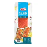 Cold smoked salmon fillet VIČI, piece with skin, 160 g