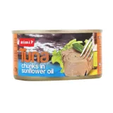 Tuna chunks in sunflower oil RIMI, MSC 185g