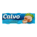 Chunky tuna in sunflower oil CALVO, 240g
