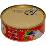 Mackerel in tomato sauce BRIVAIS VILNIS, 240 g