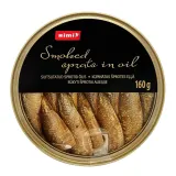 Копченые шпроты в масле RIMI 160Г/112Г