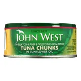 Tuna chunks in oil JOHN WEST, 145 g