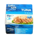 Тунец в собственном соку SUN & SEA, 80 г