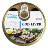 Cod liver in oil RIMI MARE, 230 g