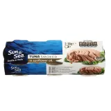 Копченый тунец в подсолнечном масле SUN&SEA, 3x80g