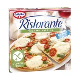 Frozen gluten-free pizza RISTORANTE MOZZARELLA, 370 g