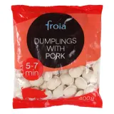 Dumplings with pork FROIA, 400 g
