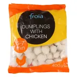 Dumplings with chicken FROIA, 400 g