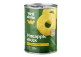 Pineapple slices in syrup WELL DONE, 340 g