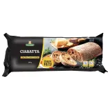 Dark ciabatta bread LIETUVOS KEPĖJAS, 300 g
