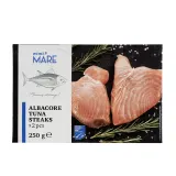 Frozen longfin tuna steaks RIMI MARE MSC