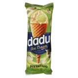 Pistachio eating ice cream with waffle pieces DADU, 150ml/90g