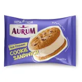 Vanilla eating ice cream sandwich AURUM, 140ml/75g