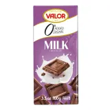 Milk chocolate with sweetener VALOR, 100 g