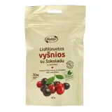 Freeze-dried cherries with chocolate and sweeteners, 80 g