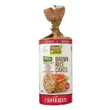 Brown rice crisps with seeds RICE UP, 120 g
