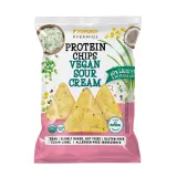 Vegan, barbecue flavor protein crisps POPCROP, 60 g