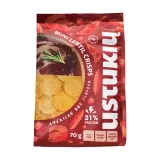 Barbecue flavor lentil crisps USTUKIŲ MALŪNAS, 70 g