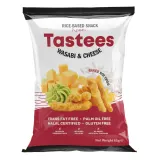 Rice snack cheese flavor TASTEES WASABI, 65 g