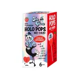 Strawberry flavored lollipop set JOE GLOW, 6x6 g