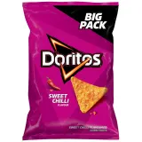 Chili Pepper Flavor Corn Chips DORITOS, 180 g