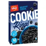 Cereal OHO COOKIE RINGS, 425 g