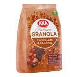 Tr. granola with caramel, chocolate AXA, 330 g