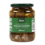 Pickled cucumbers RIMI SMART, 680 g/350g