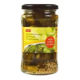 Pickled cucumbers RIMI with honey, 350 g / 180 g