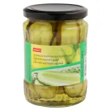 Pickled cucumbers RIMI sliced, 540 g / 330 g