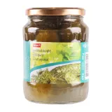 Salted cucumbers RIMI, 670 g / 390 g