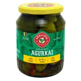 Marinated cucumbers KĖDAINIŲ KONSERVAI, 660 g / 330 g