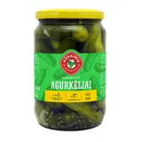 Marinated cucumbers KĖDAINIŲ KONSERVAI, 660 g / 330 g