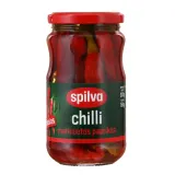 Spicy pickled peppers SPILVA, 330 g / 150 g